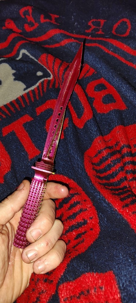 Tri-blade Dagger (Pla+ 3d Printed)