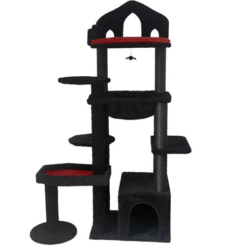 Cat Tree Black Gothic-style cat tree / Cat bed, habitat