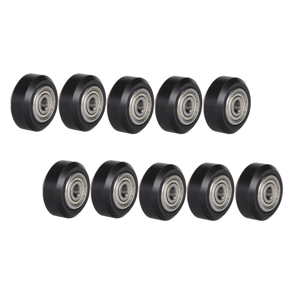 10 Pcs Bearing Guide Pulley Roller Rollers Printer Part with Wheels
