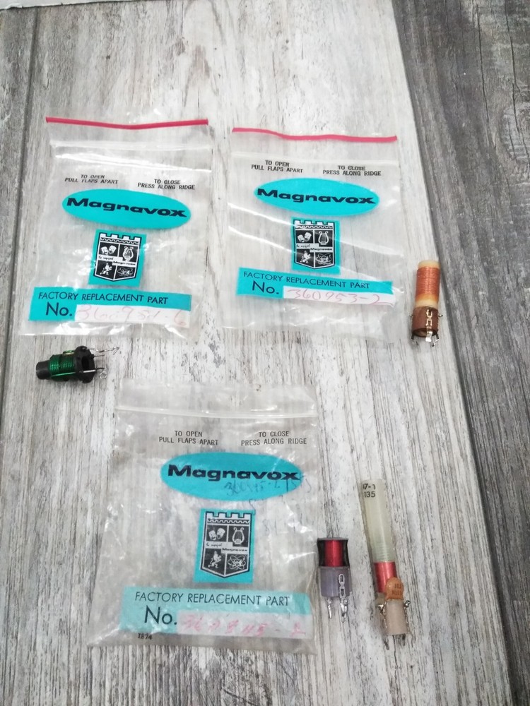 VTG MAGNAVOX PARTS ASSORTED REPLACEMENT TRANSFORMER COIL? (3 PK)