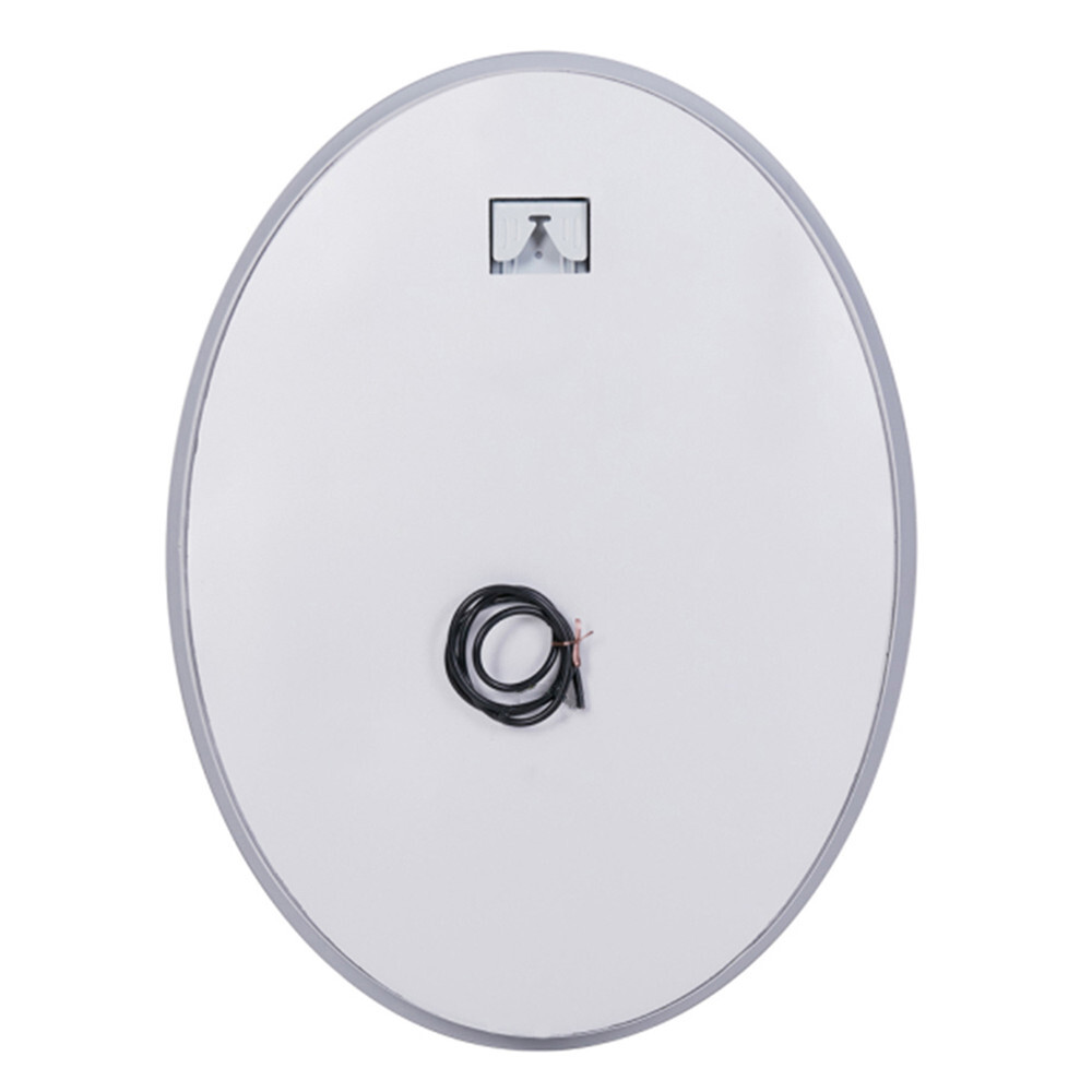 Memory Defog Oval LED Vanity Mirror Bathroom Steples Dimmable Wall Makeup Mirror