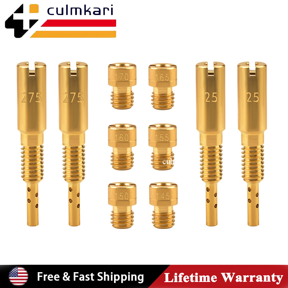 For 2001-05 Raptor 660R Carb Multi Jet Kit YFM660R Pilots 25/27.5 Mains 145-170