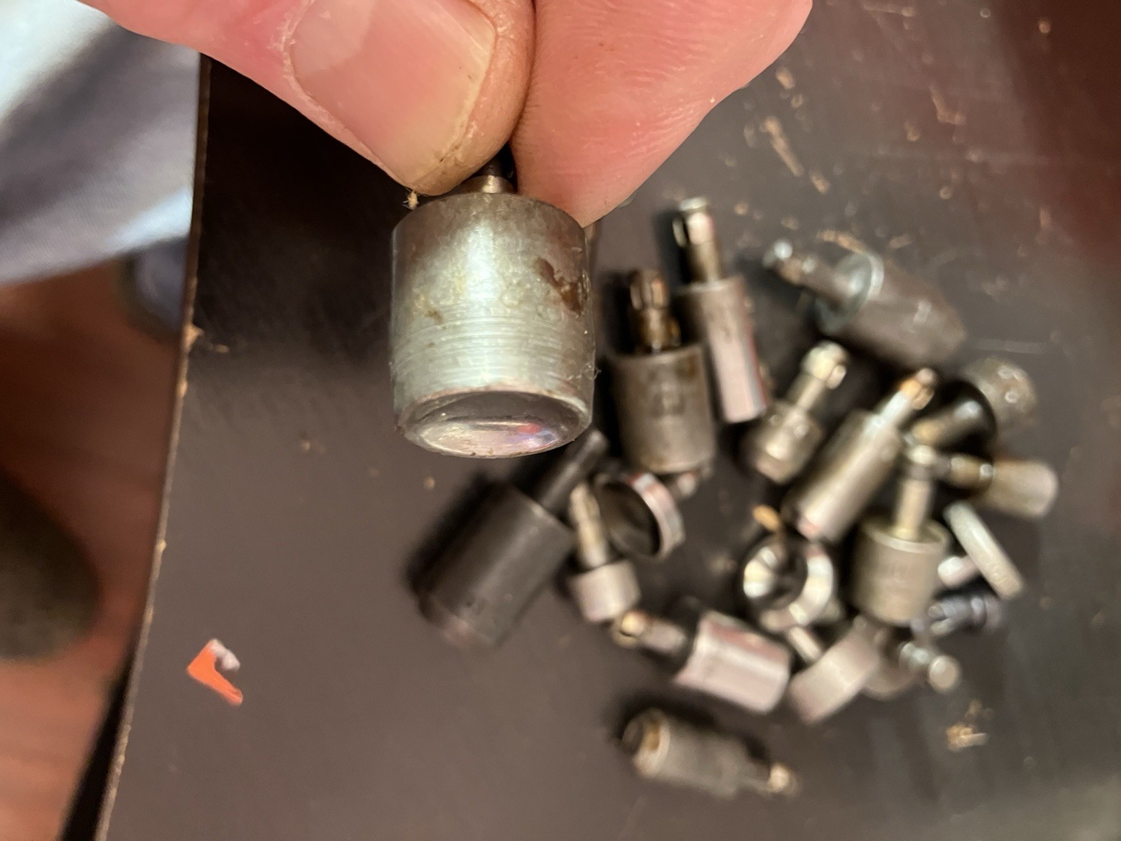 Lot 20 Hand Rivet Squeezer Die 3/16 Shank Aircraft Aviation Tools #2 Belly Tank