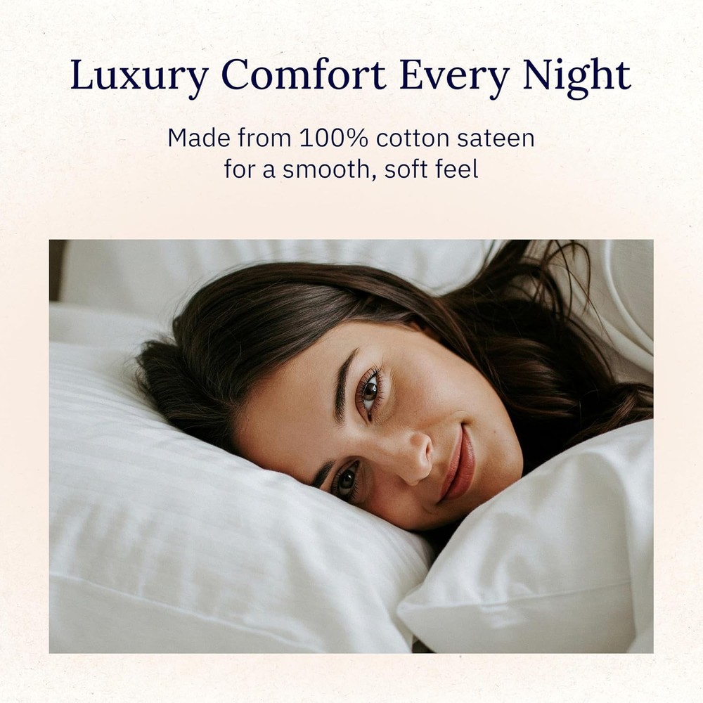 Luxuriously Soft Hotel Quality 600 Thread Count, 100%