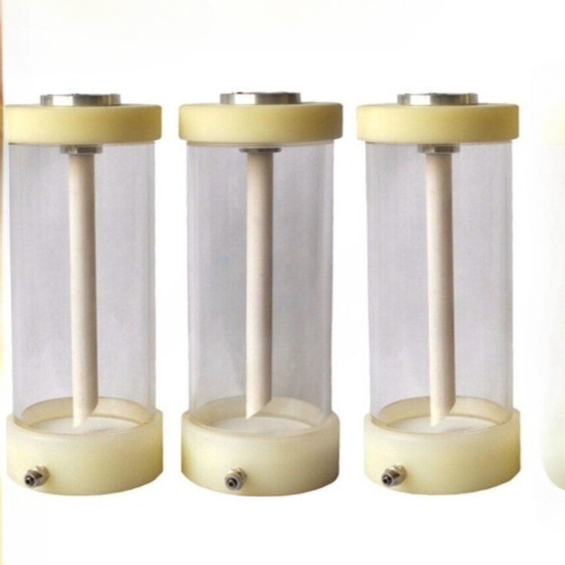 3PCS Electrostatic Fluidized Powder Hopper Cup Bottle for Powder Coating System