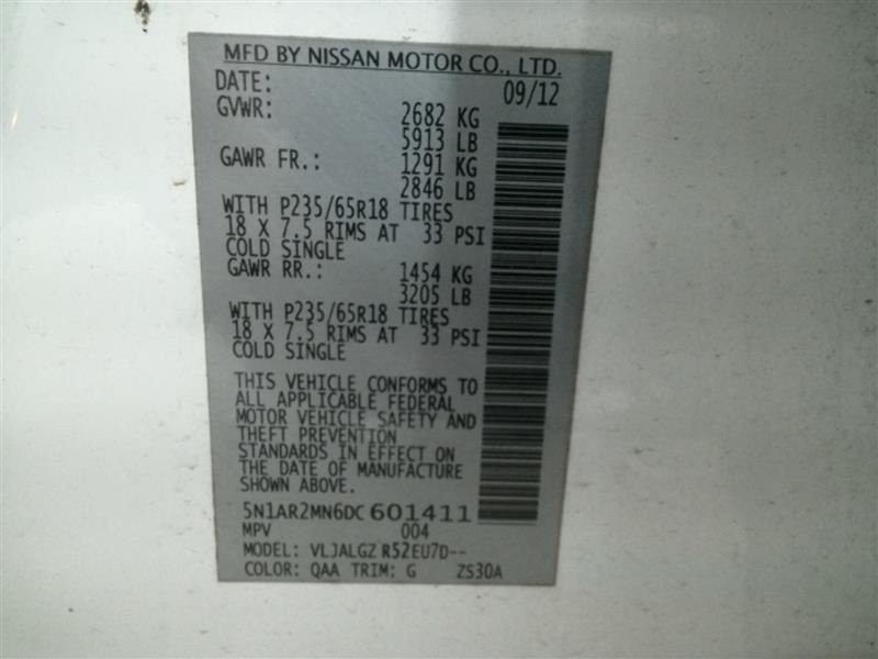 PATHFINDR 2013 Glove Box 104397518