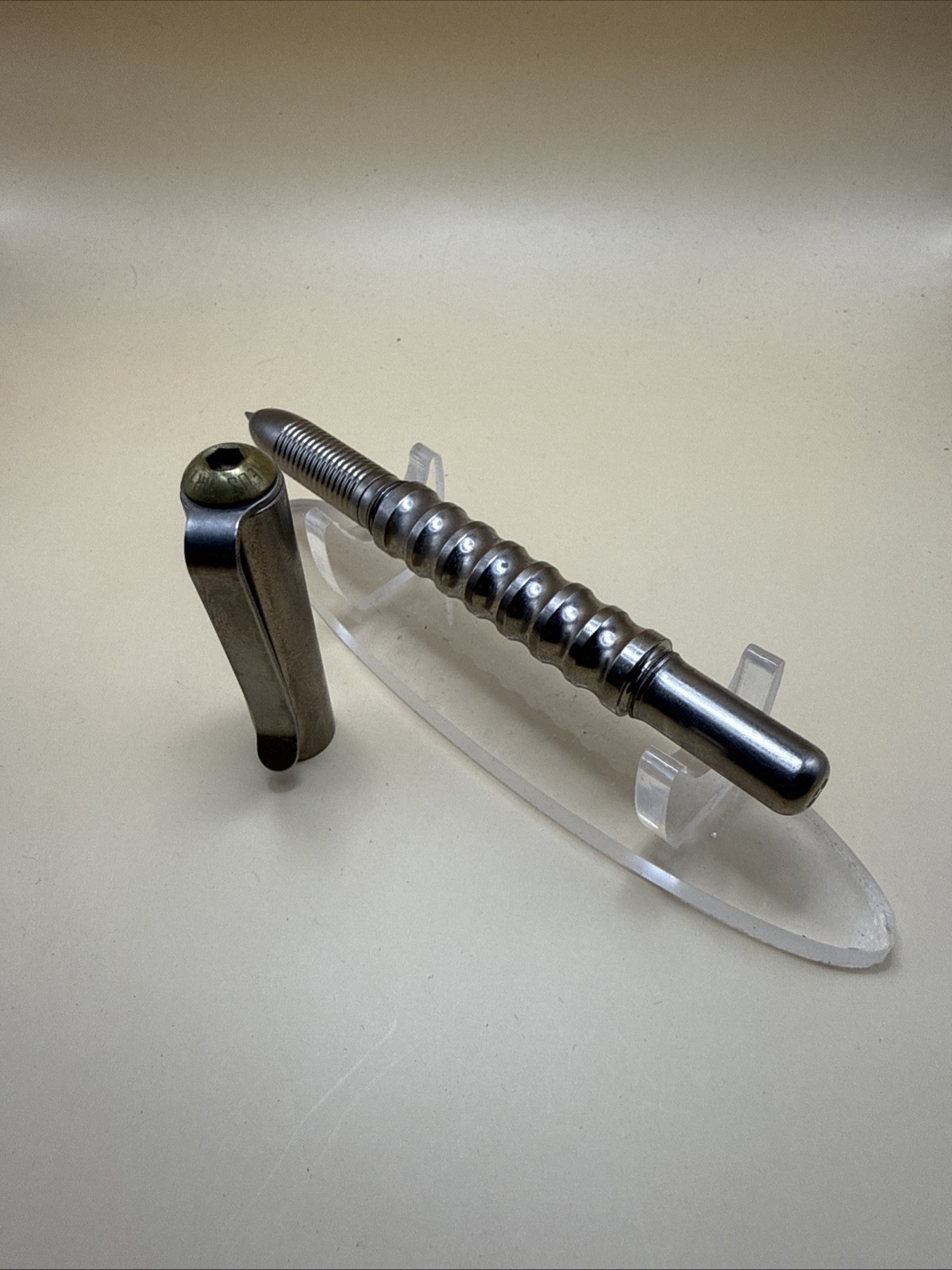 Prometheus Lights Alpha Executive Pen Titanium Ballpoint Pen