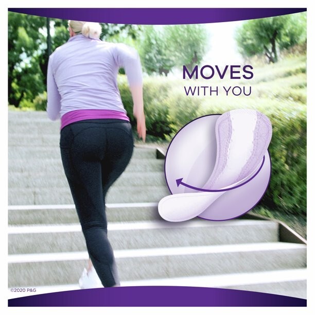 Always Discreet Incontinence Liners, Very Light Absorbency Regular Length 120 Ct