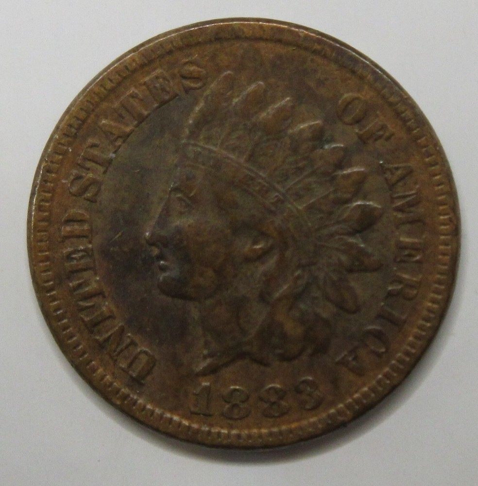 1883 1C INDIAN HEAD CENT  Lot#907