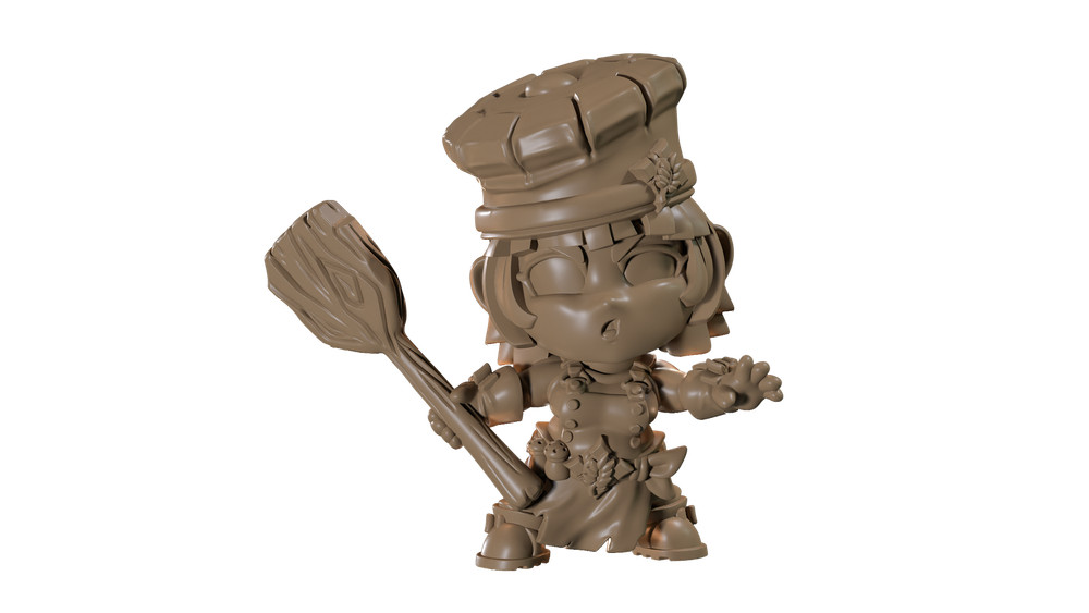 Capsule Chibi - Gluten Mage