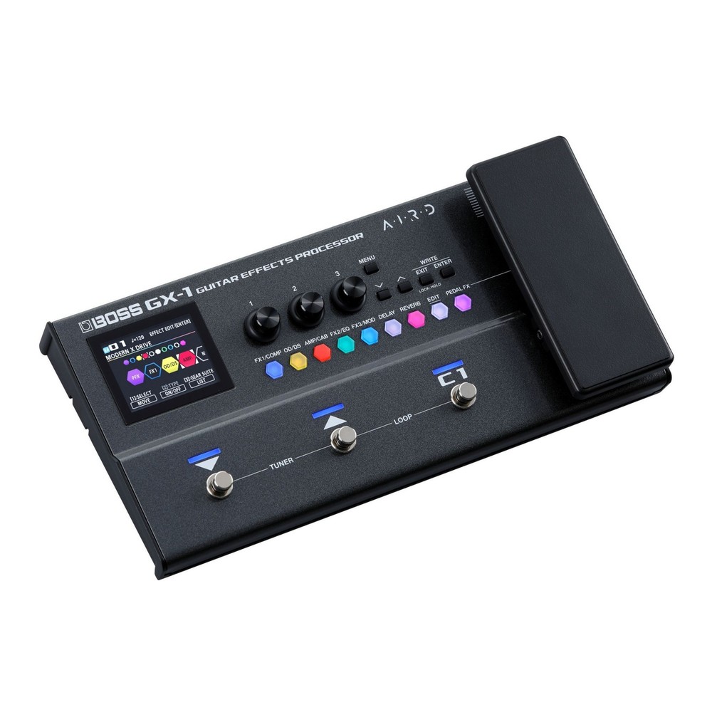 BOSS GX-1 Portable Guitar Effects Processor - 140+ Effects, 23 Amp Types