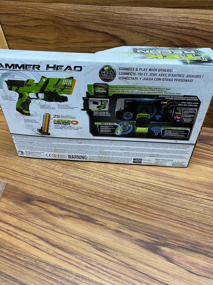 TEK Recon Hammer Head Advanced Battle Systems GPS Teams Includes 25 Rounds