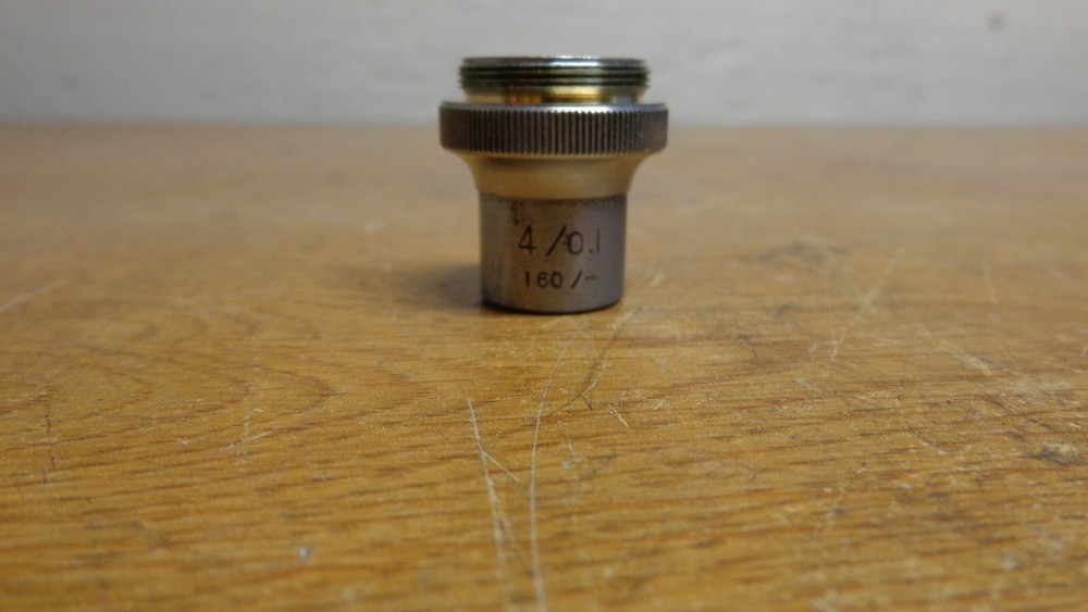 Graf Apsco 4/0.1 160/- Microscope Objective Lens