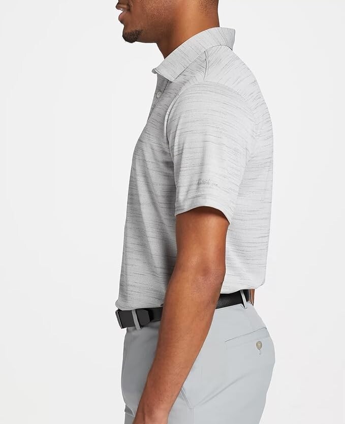 Walter Hagen Men's Performance Conversational Print Golf Polo T-Shirt Diff Size