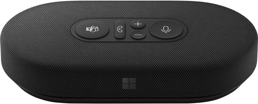 Microsoft Modern USB-C Speaker w/ Mic & Teams Controls – Black (Open Box)