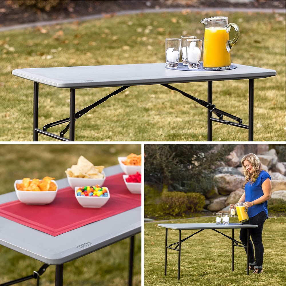 4-Foot Essential Folding Table