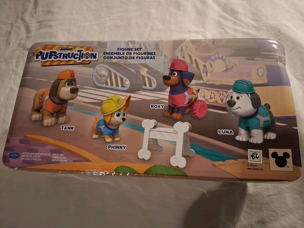 NEW Pupstruction 5-Piece Figure Set