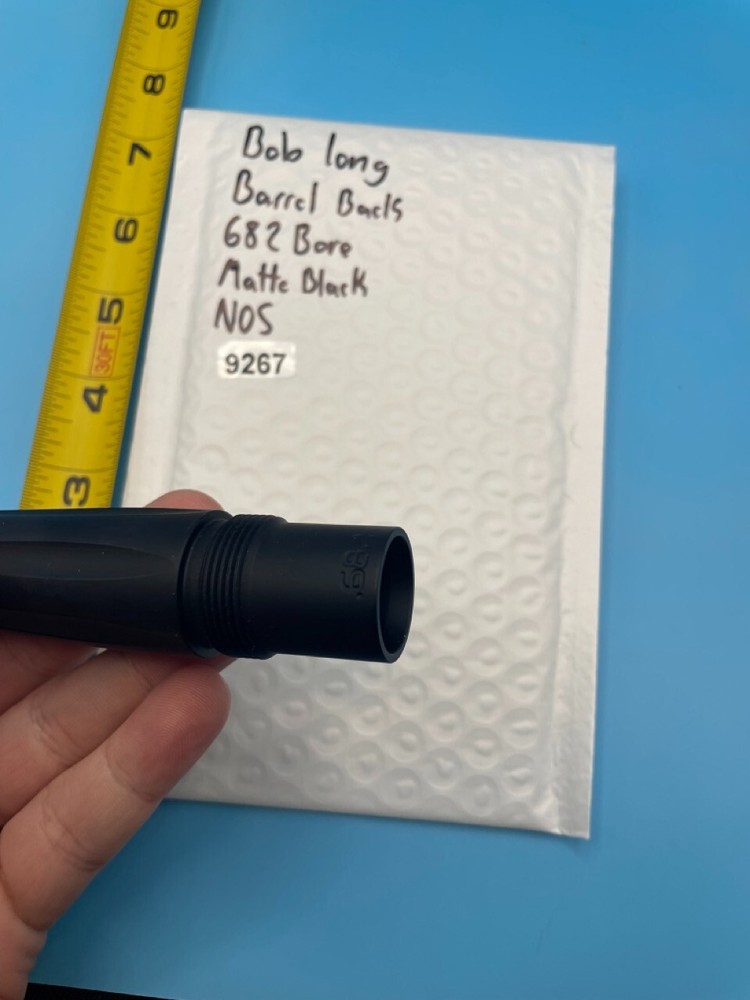 Bob Long Barrel Back 682 Bore Matte Black NOS