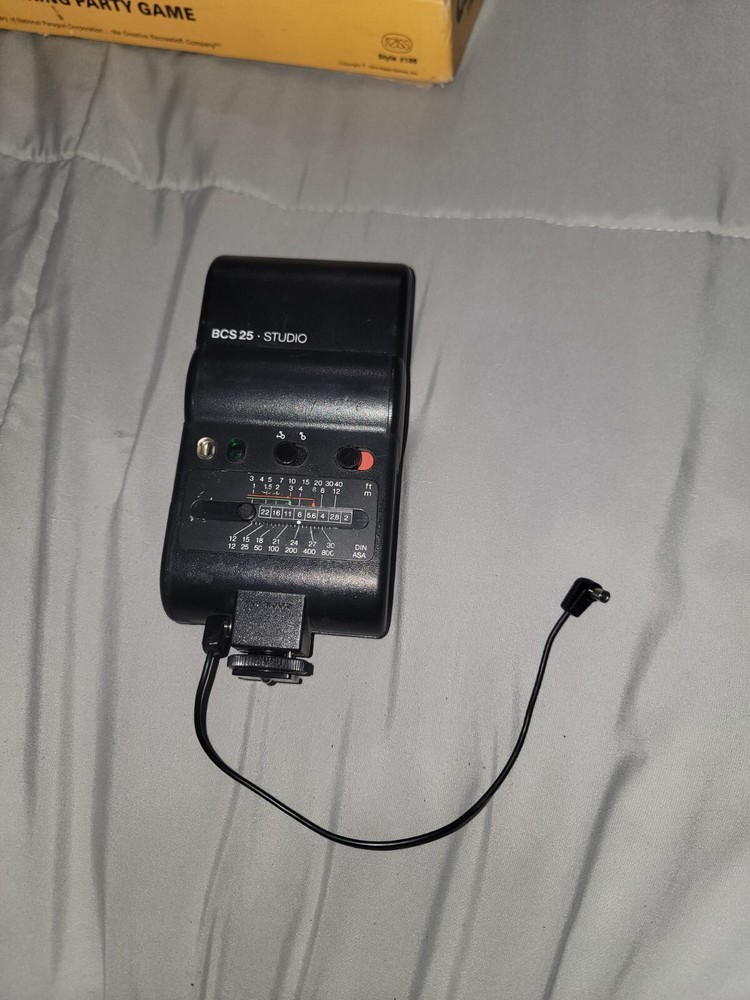 OSRAM BCS 25 Studio Electronic Flash Unit W/Reflector Technique Free Shipping