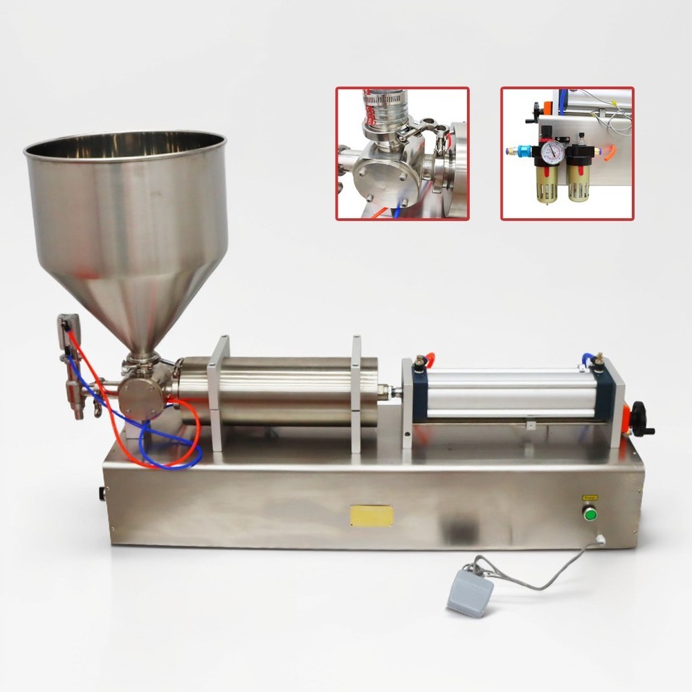 1000-5000ml Pneumatic Liquid Paste Filling Machine Stainless Packing Machine