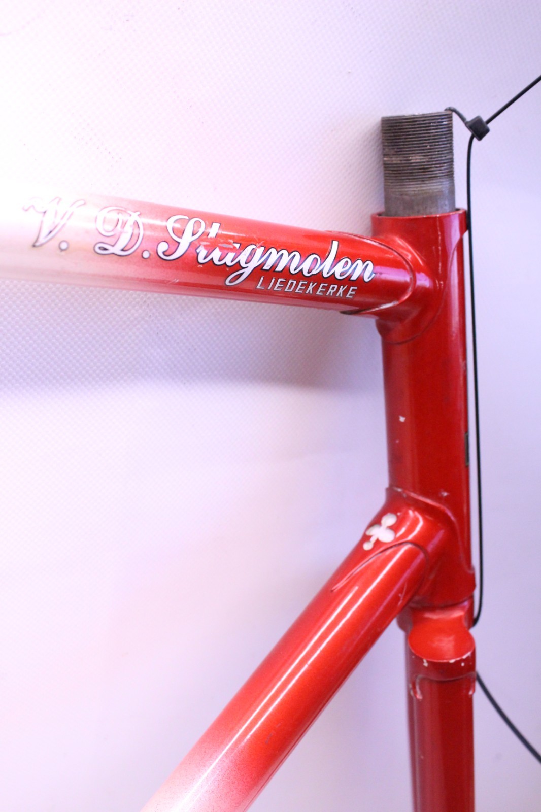 Vintage Steel Lugged Martelly Track Frameset Campagnolo Drop Outs