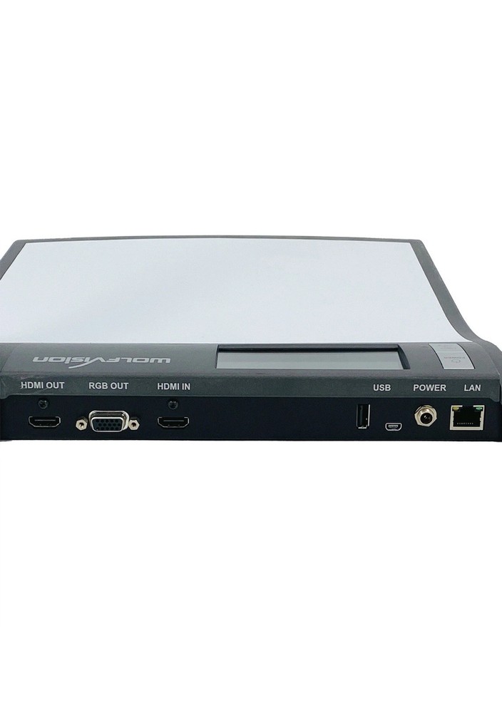 WolfVision VZ-8 Plus 4 1080p 60FPS Document Camera Visualizer w/Bundle