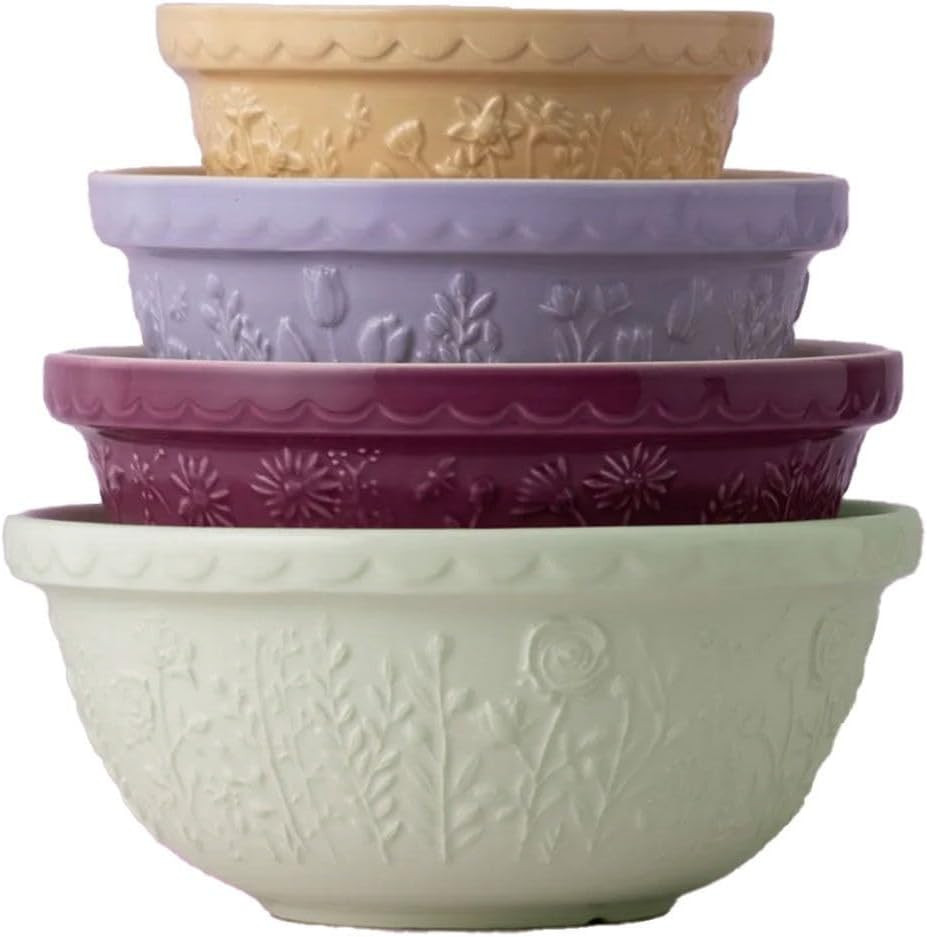 in the Meadow 4-Piece Mixing Bowl Set