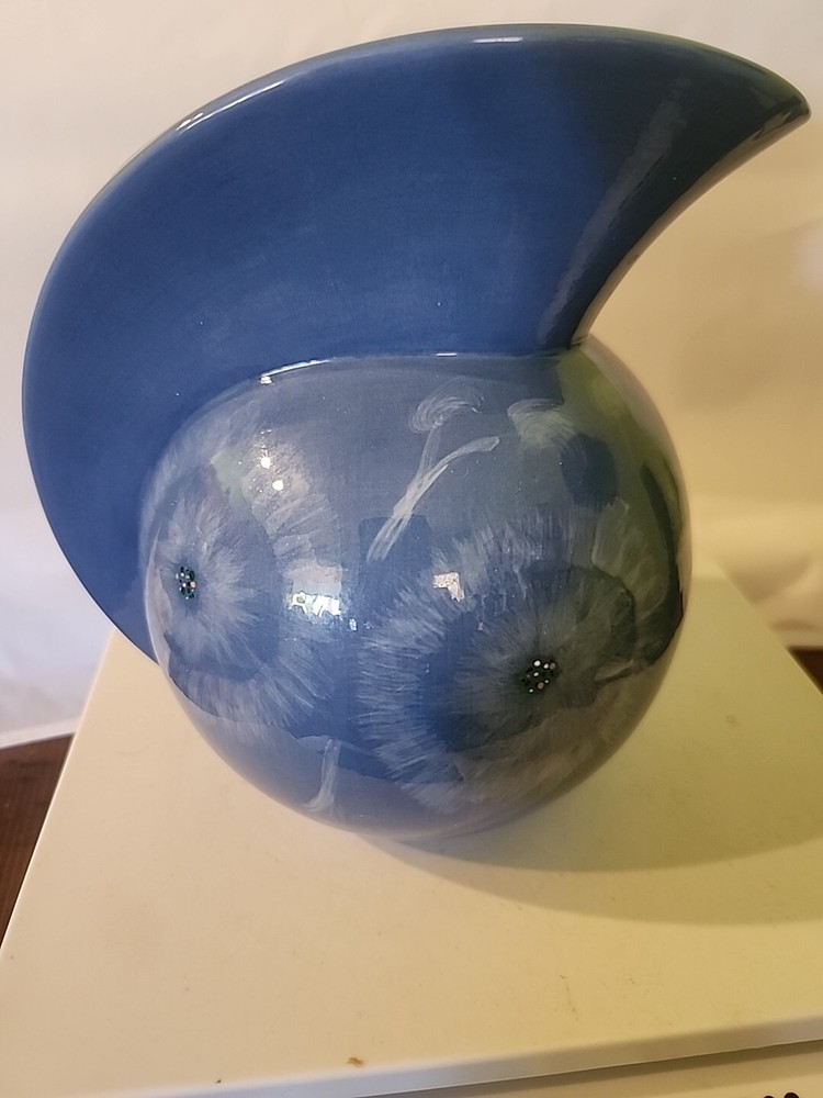 Unique Small Blue Pitcher Ceramic
