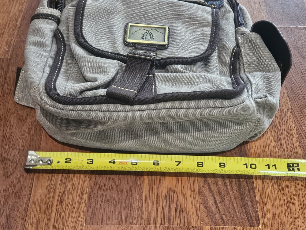 Prairie Schooner Tan Canvas Sling Bag Backpack