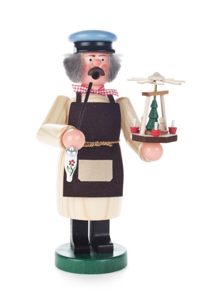 Standing Wooden Pyramid Builder German Incense Smoker