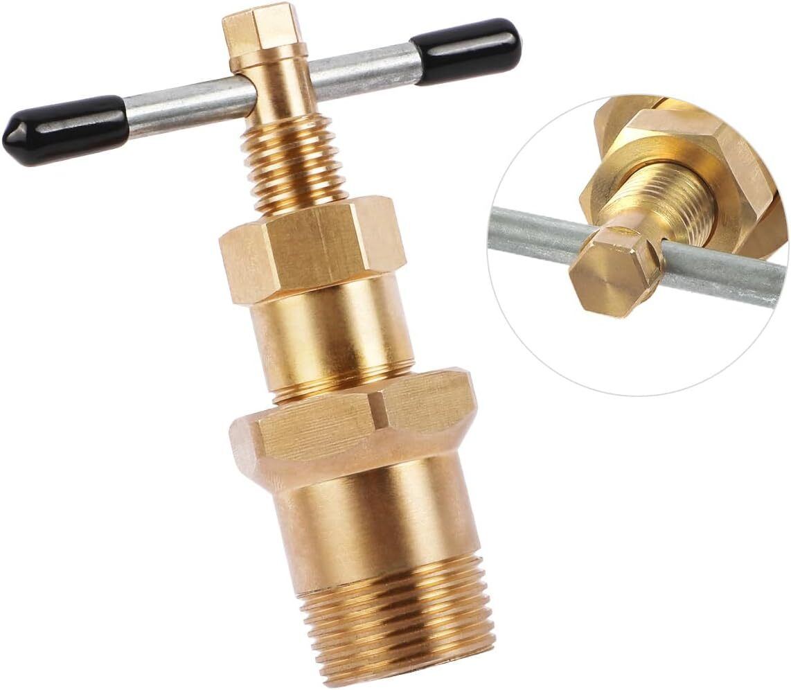 Olive Remover Ferrule Puller Brass Copper Pipe Fitting Plumbing Tool 1/2" 3/4"US
