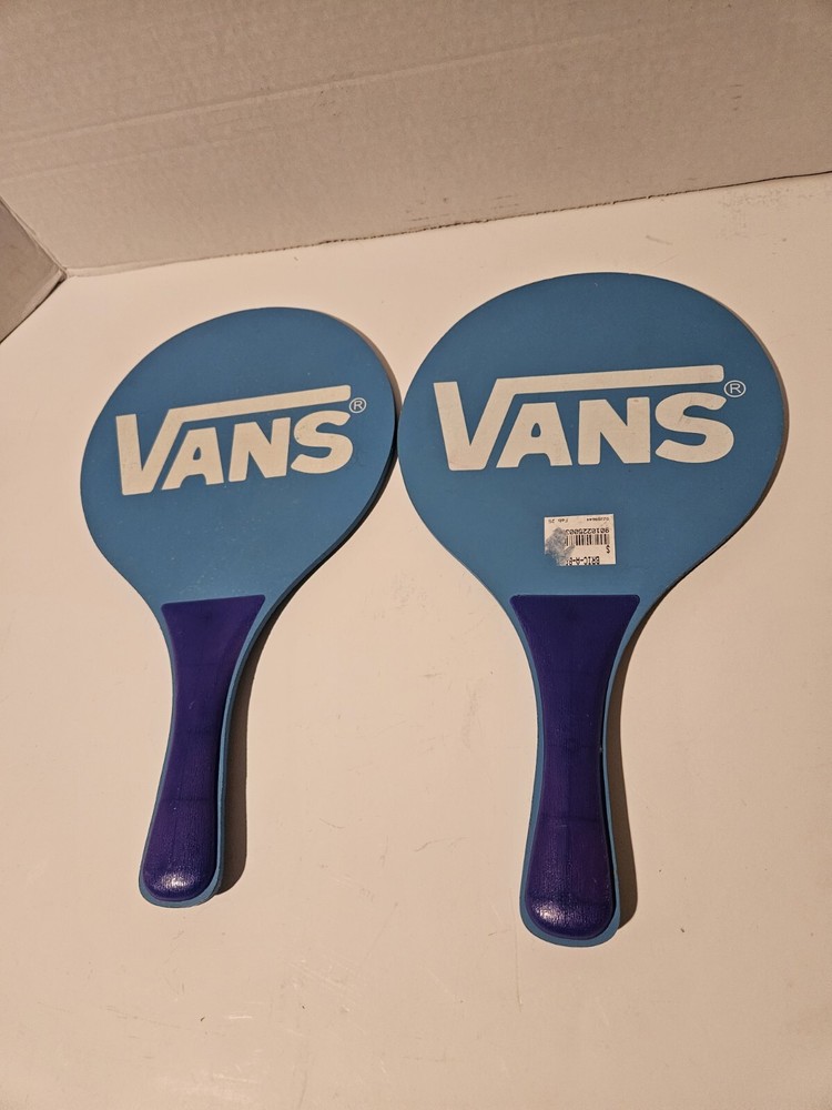 2- Vans Ping Pong Paddles