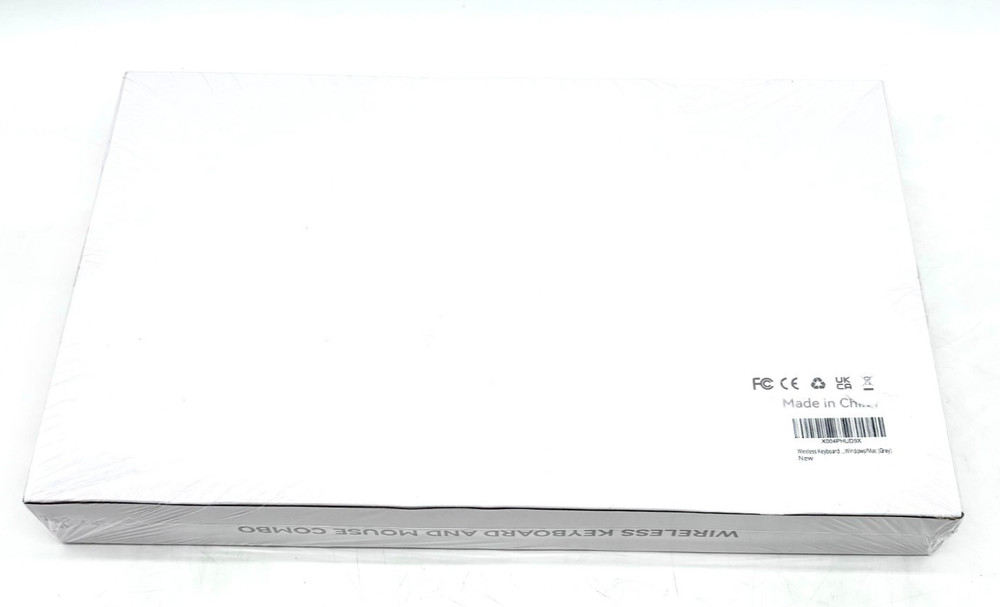 Wireless Keyboard And Mouse Combo For Windows & Mac Model EK30 - Grey