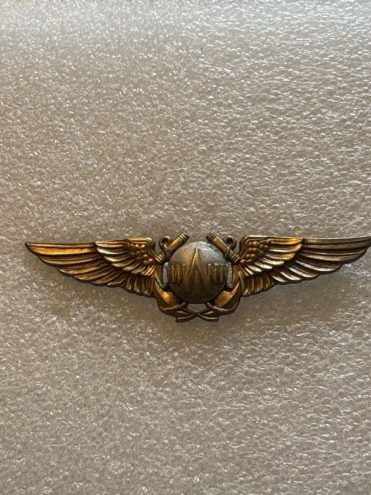 WWII USN Radar Observer’s Badge-FS-DS-MP-RL-PB-MM-sterl by H&H-0.4 oz