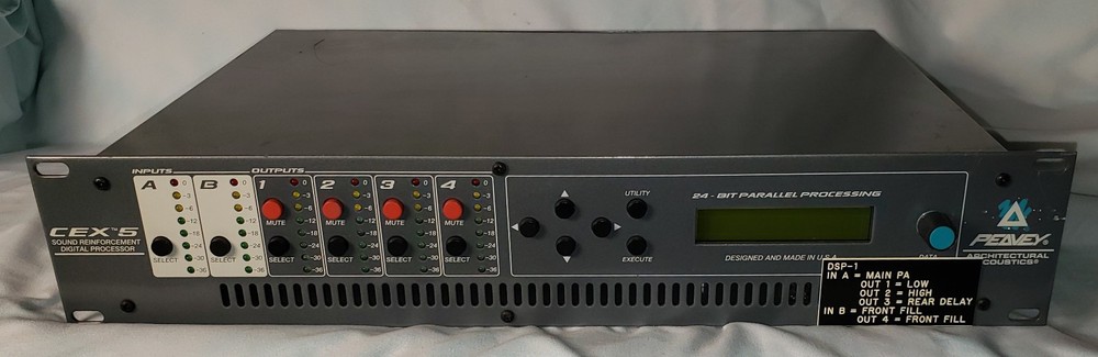 Peavey CEX 5 DSP (Speaker Management System)