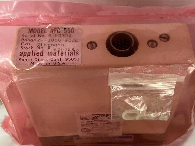 Applied Materials AFC-550 Mass Flow Controller, 20-1000 SCCM N2