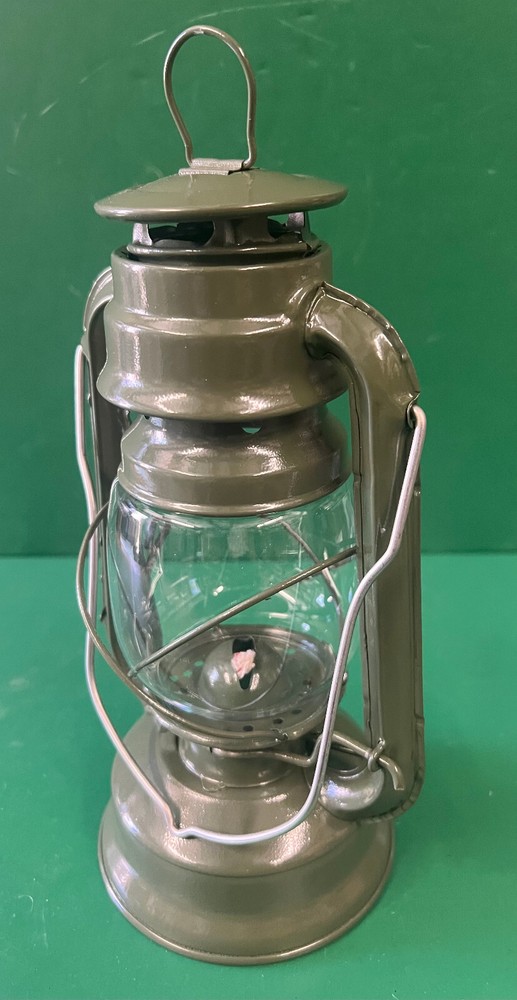 GERMAN OD COLORED FIELD LANTERN