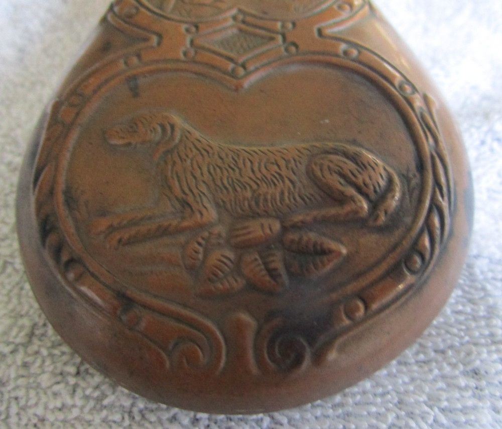ANTIQUE GUN POWDER FLASK