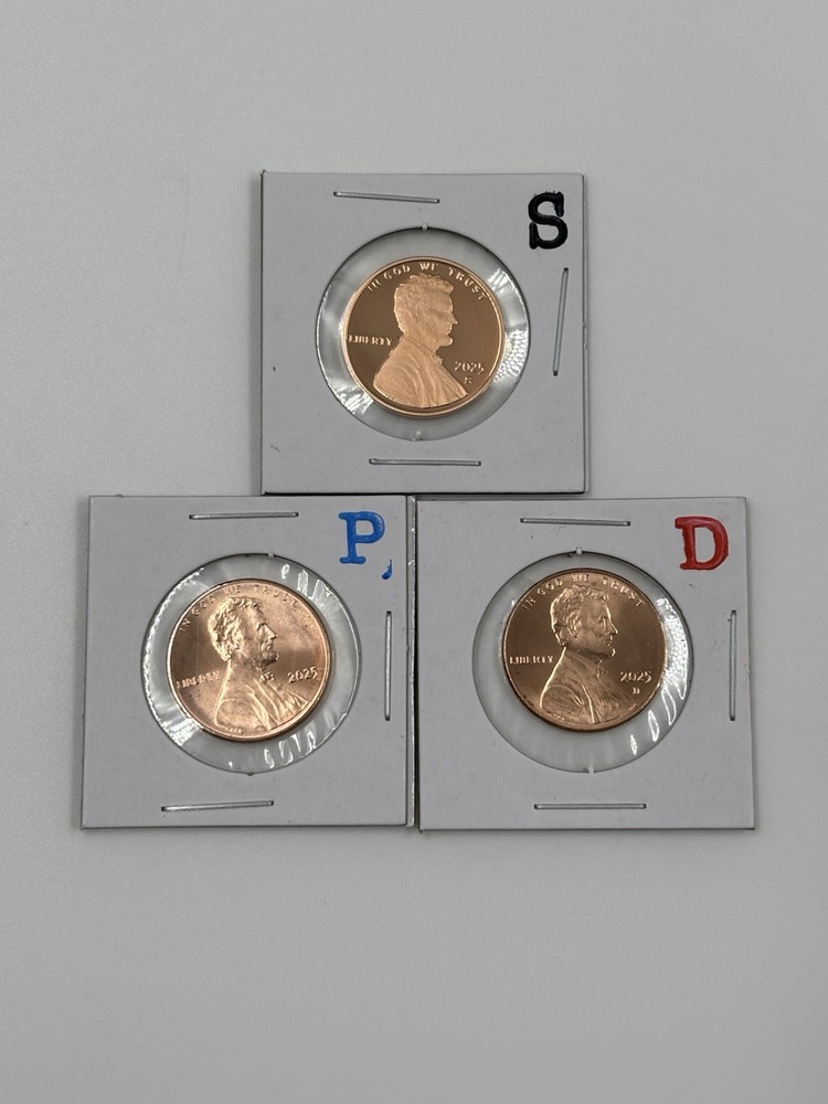 2025 PDS Proof Lincoln Shield Cent Uncirculated US Mint ⭐READY 2 SHIP⭐