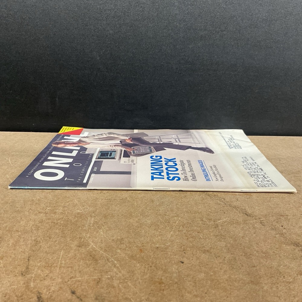 CompuServe Online Today Computer Communications October 1987