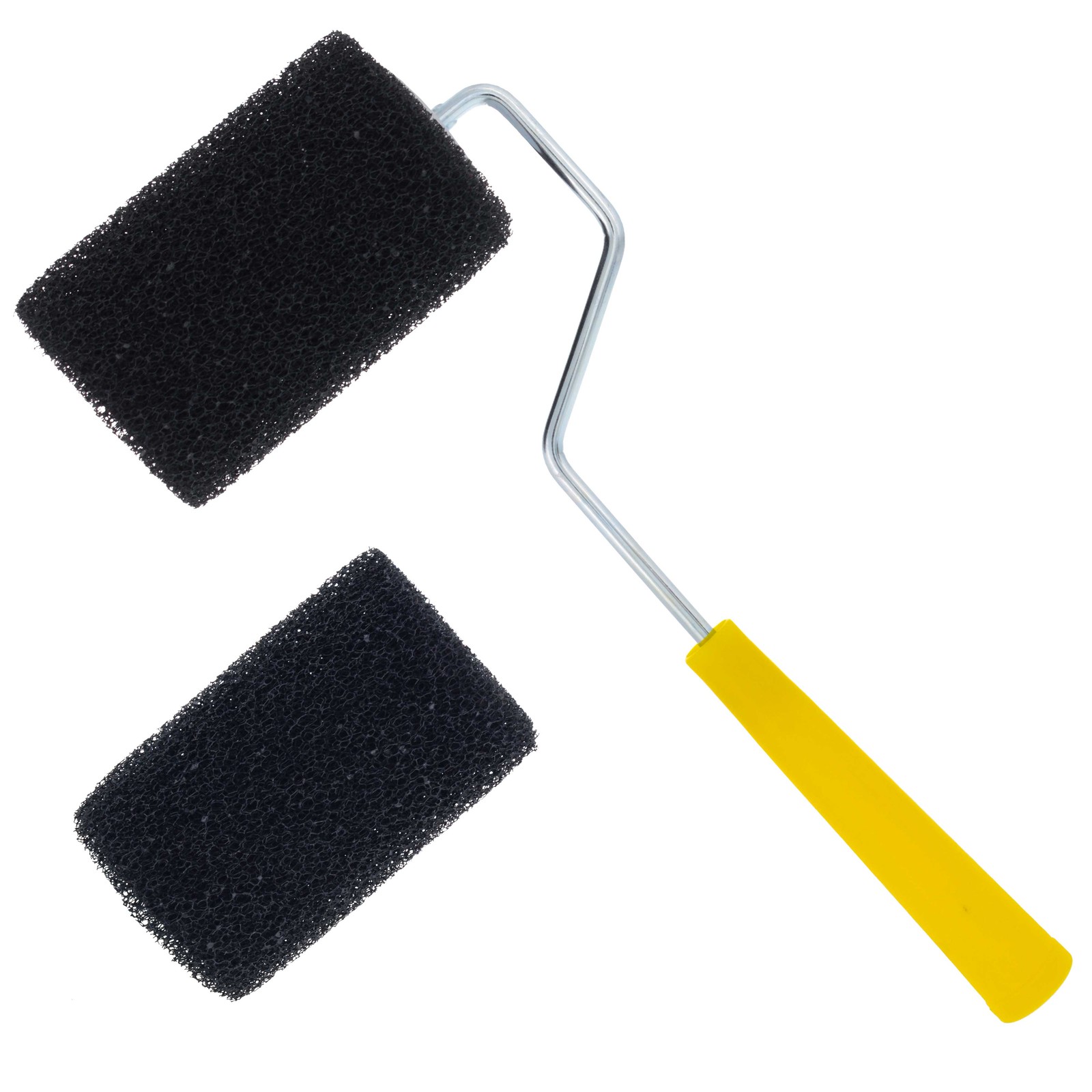 4" Paint Roller Frame Textured Roller Covers, Roll-On Custom Coat Truck Bedliner