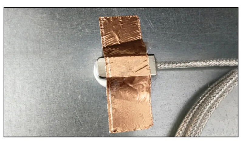 Stainless Steel PT100\K Pasted Type Surface Measurement patch temperature Sensor