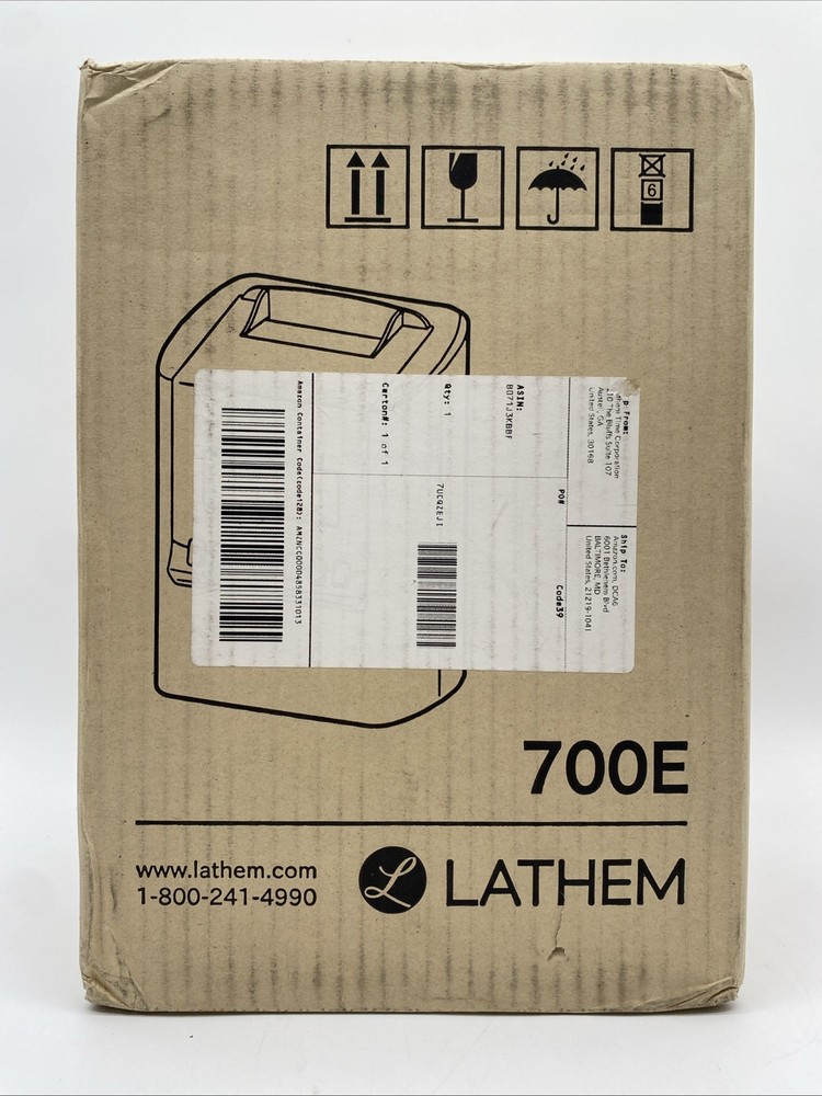 Lathem 700E Calculating Electronic Time Clock NEW/SEALED