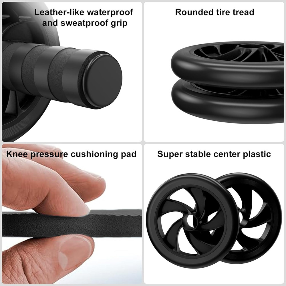 Abdominal Wheel, Ab Roller for Abdominal Exercise Machine, Abs Workout Equipment