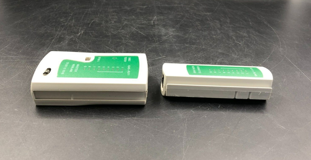 RJ45 and RJ11 Network Computer Cable Ethernet LAN Tester In Box