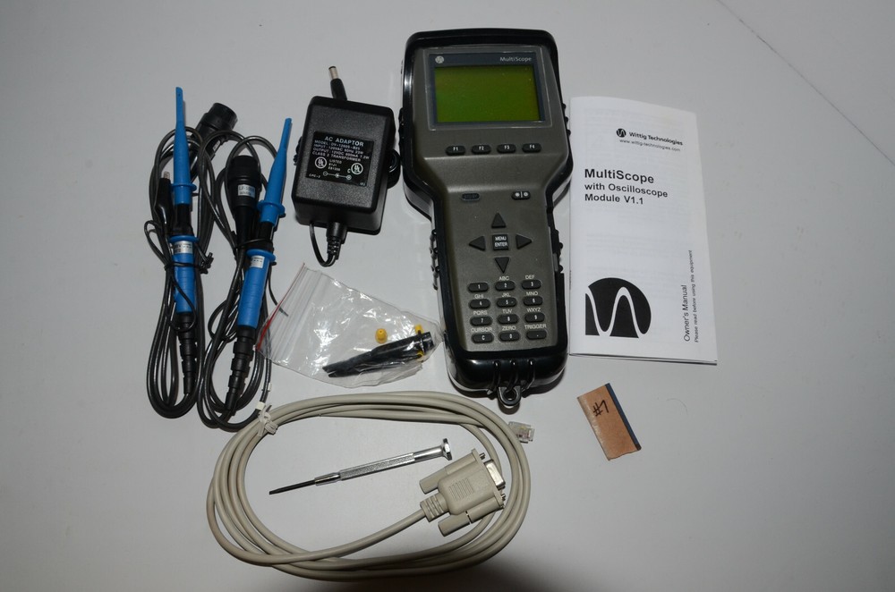 MultiScope Cat No. 22-320 w/ Oscilloscope Module Bundle (Wittig Technologies)
