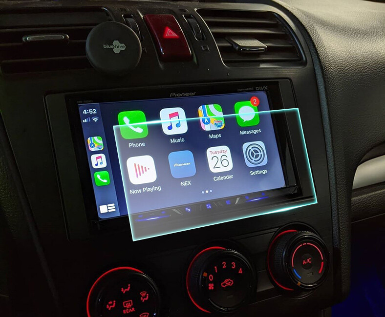 Crystal Clear Screen Protector for 2016 Subaru Impreza Vehicle Navigation