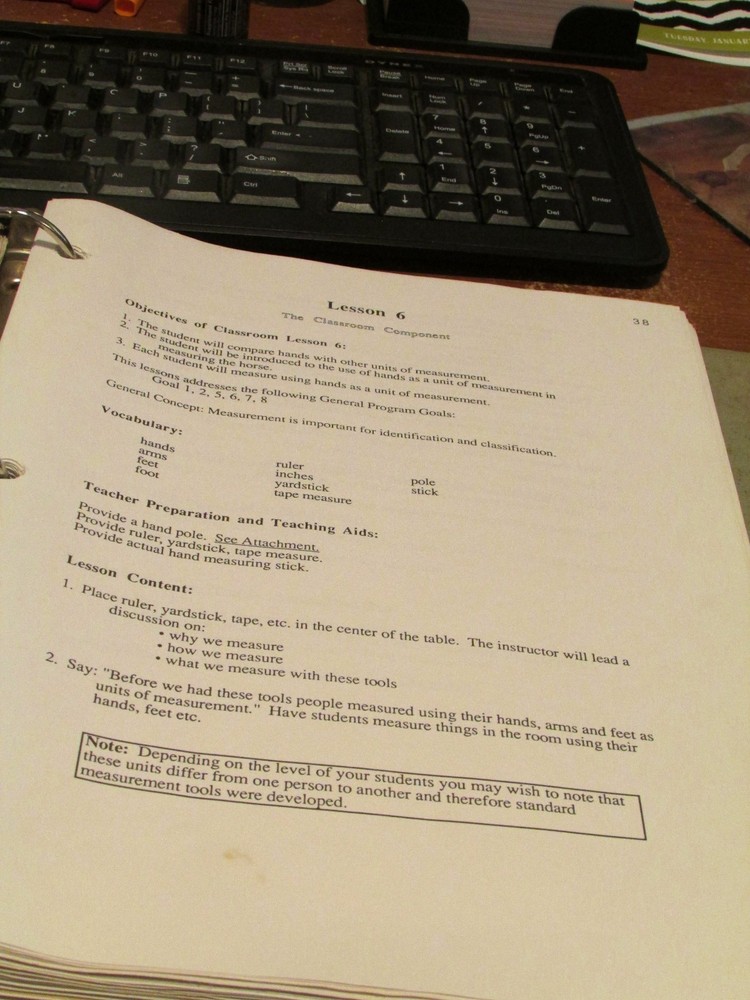 1991 NARHA Complete Riding Program for Therapeutic Horses Therapy Lessons