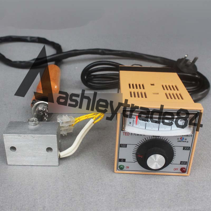 Manual Hot Foil Stamping Marking Machine Leather PVC Printer/ TEMP Control