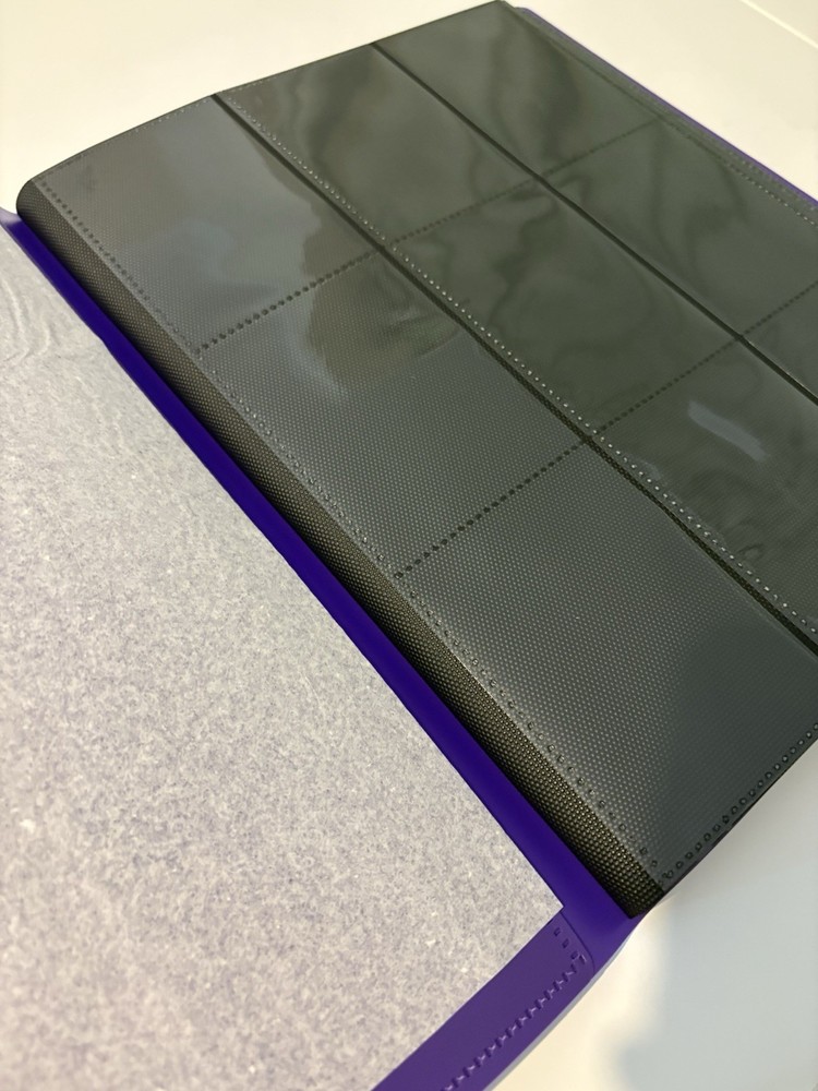 9 Pocket - Strap Binder - 360 Side Loading - Purple Espeon